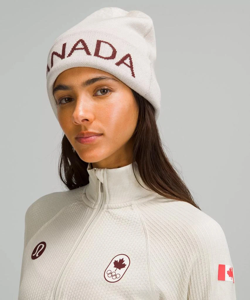 lululemon Team Canada Wool-Blend Reversible Beanie *COC Logo 2