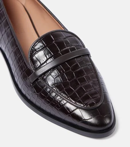 Malone Souliers Barry embossed leather loafers 6