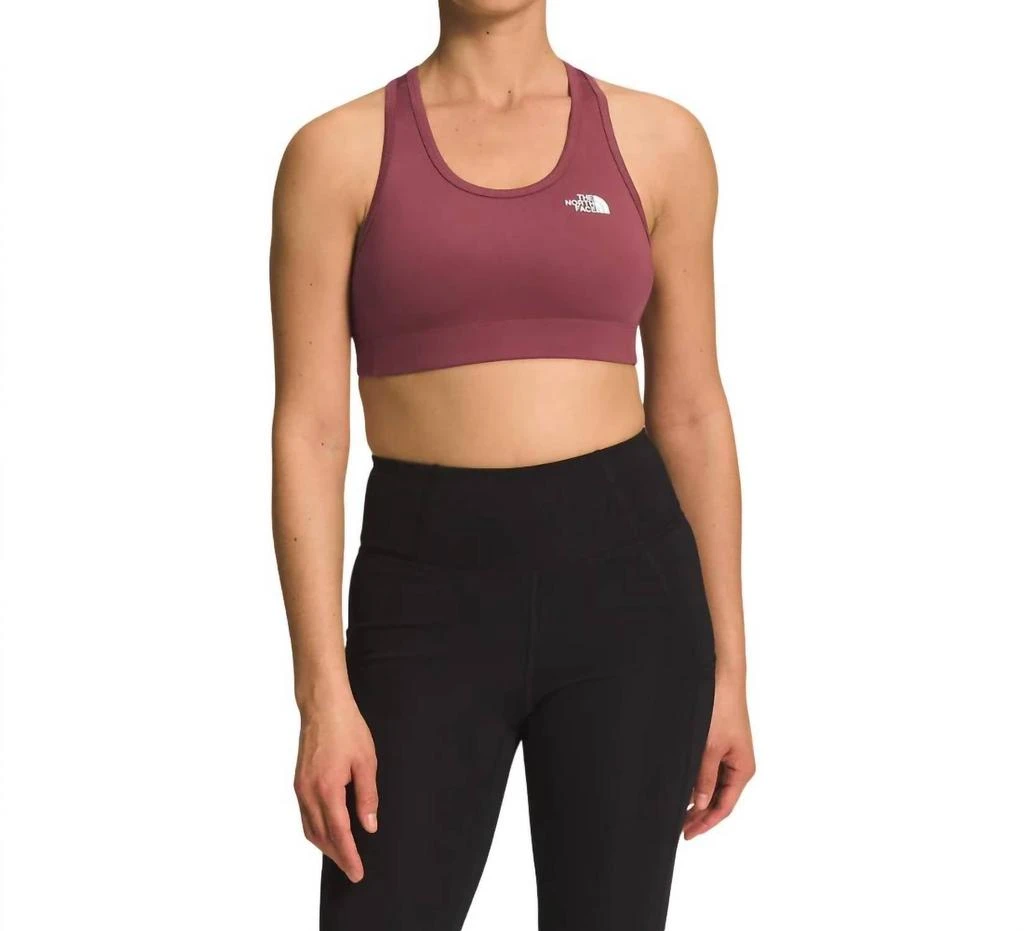 The North Face Women's Midline Sport Bra - Regula Fit In Wild Ginger 1