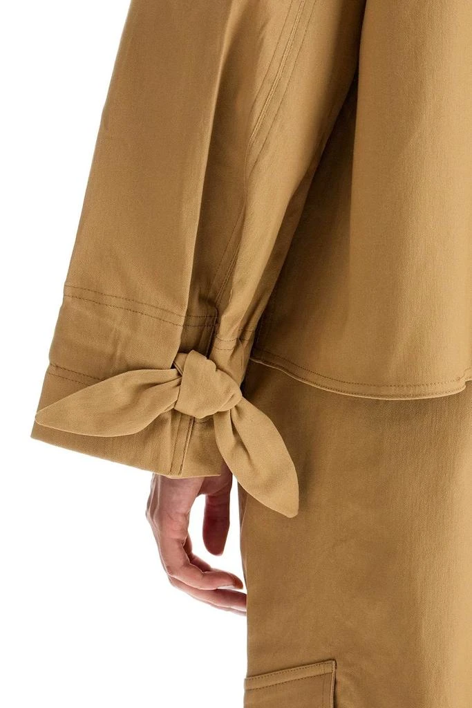 Ganni Ganni Herringbone Knotted Jacket 4