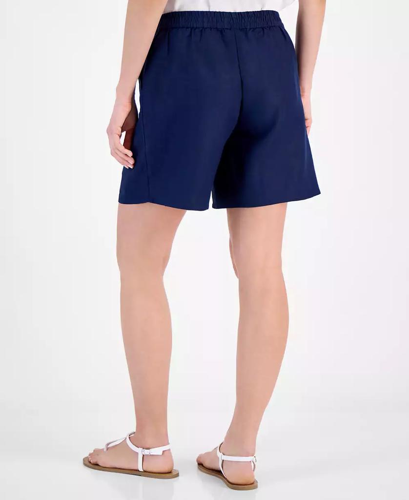 Charter Club Women's High-Rise Wide-Leg Shorts, Exclusively at Macy's