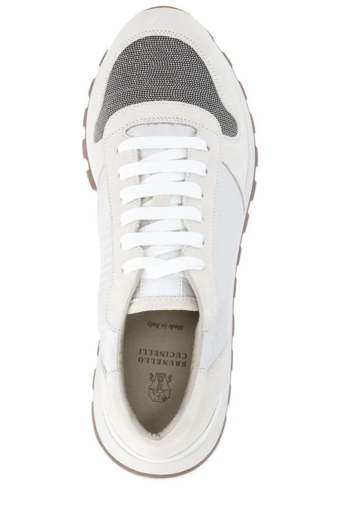 Brunello Cucinelli Brunello Cucinelli Panelled Low-Top Sneakers 5