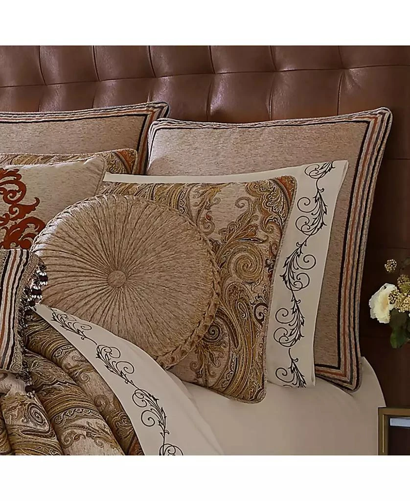 J Queen New York Luciana Embellished Decorative Pillow, 18" x 18" 2