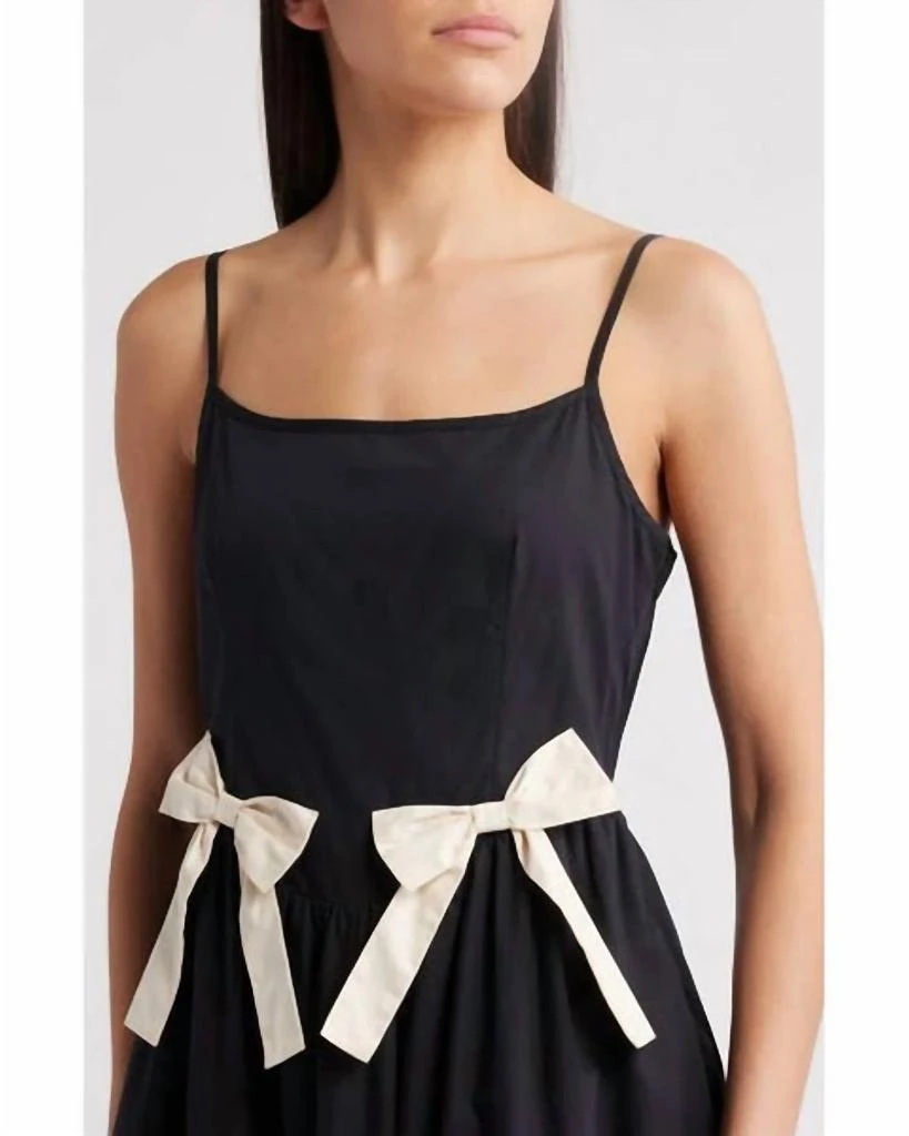 Moon River Moon River - Bow Midi Dress 3