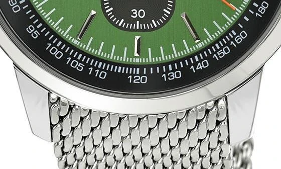 Porsamo Bleu Simon Mesh Strap Chronograph Watch, 44mm 7