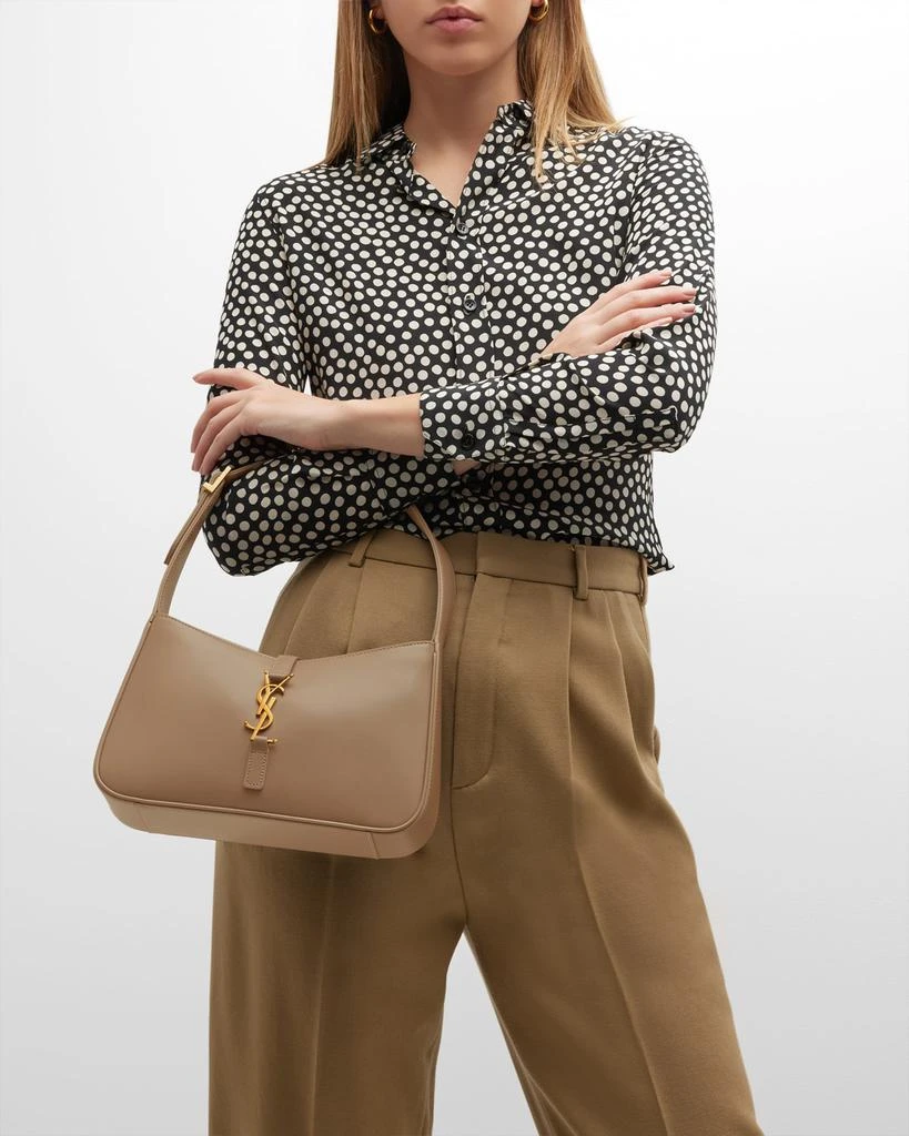 Yves Saint Laurent Le 5 A 7 YSL Shoulder Bag in Smooth Leather 3