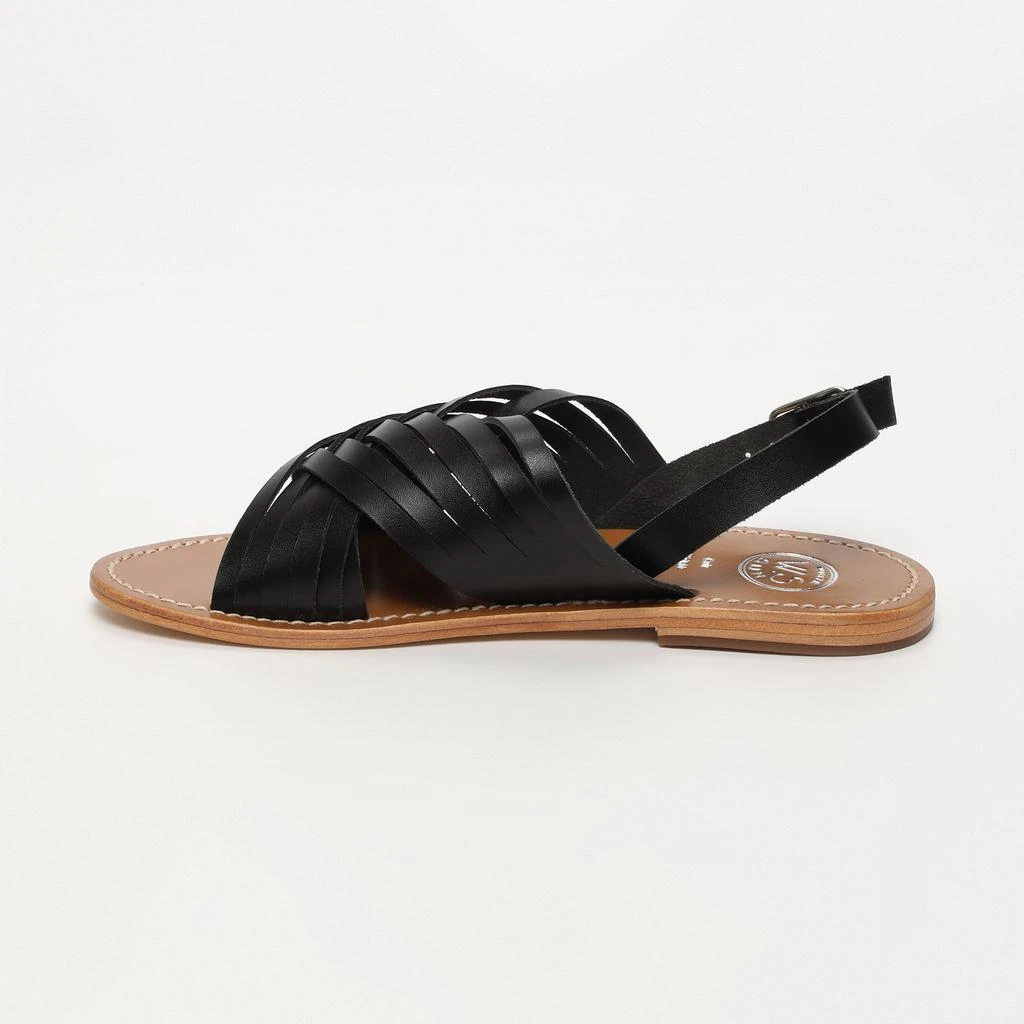 White Sun Sandales Trinity - Black Buff - Black 4