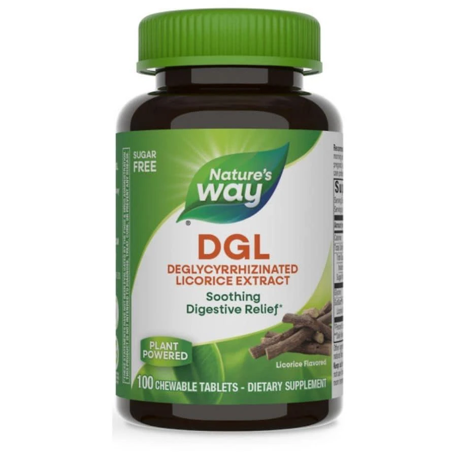 Nature's Way DGL Chewable Tablets 1