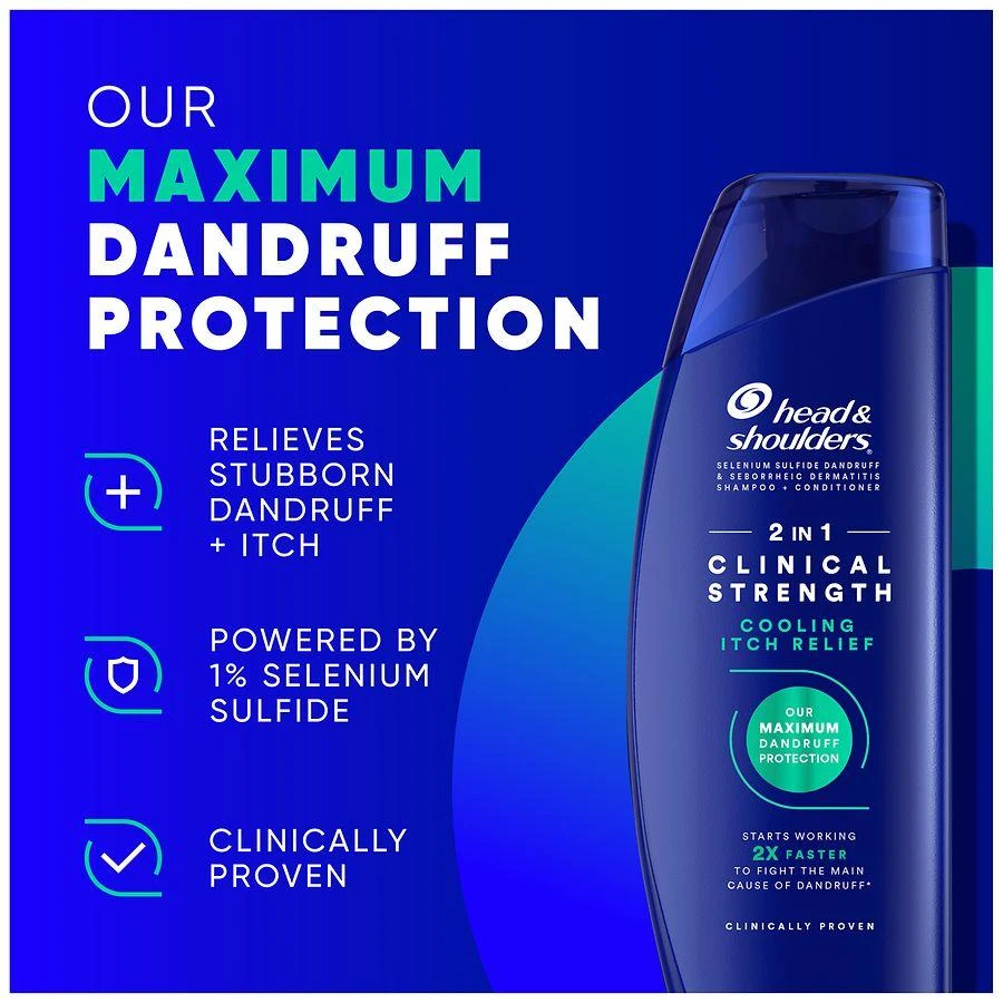 Head & Shoulders Cooling Itch Relief 2in1, for Stubborn Dandruff 4