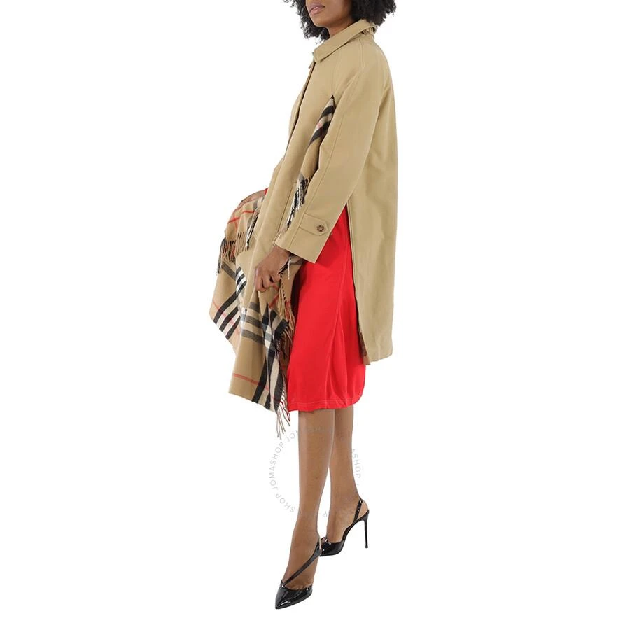 Burberry Open Box - Burberry Ladies Honey Cotton Gabardine Car Coat 3