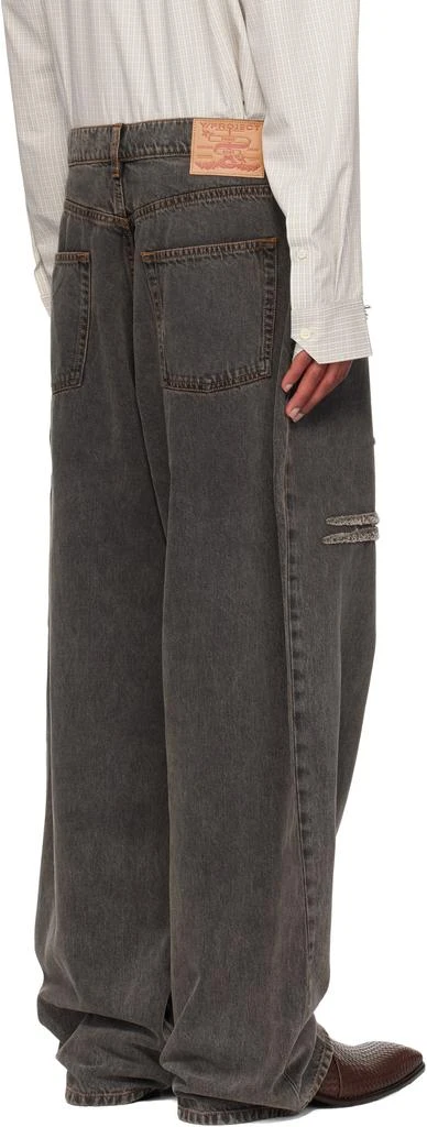 Y/Project Black Paris' Best Patch Jeans 3