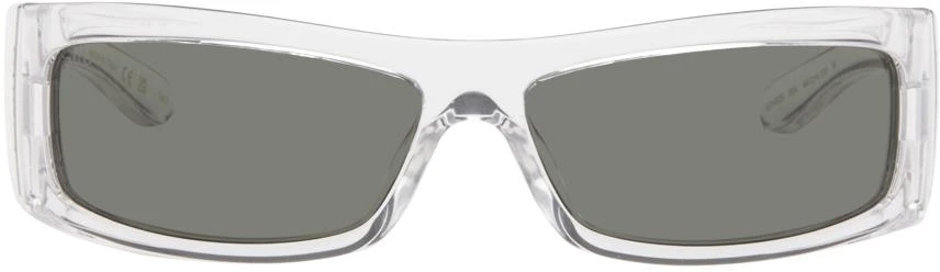 Gucci Transparent Rectangular Sunglasses 1