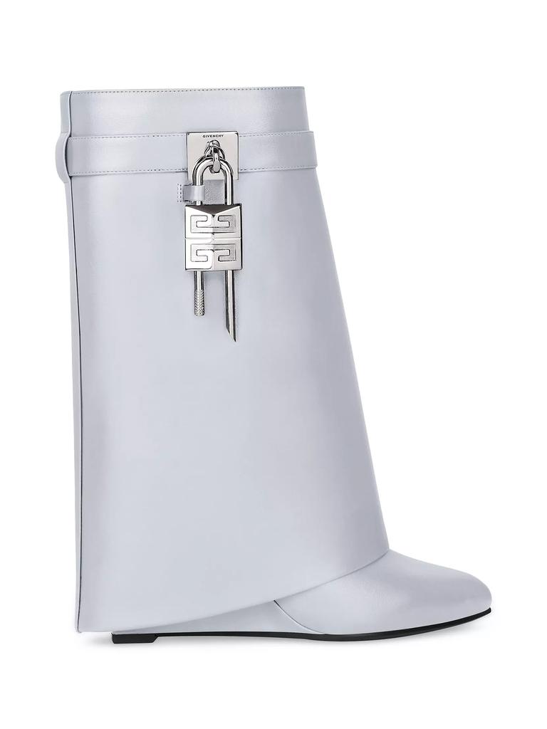 Givenchy Shark Lock Ankle Boots in Leather