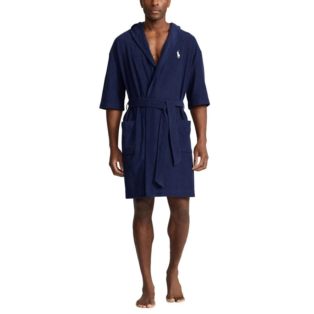 Ralph Lauren Men's Terry Cabana Hooded Robe 1