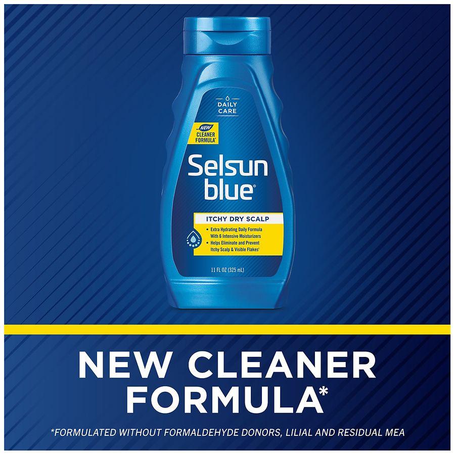 Selsun Blue Itchy Dry Scalp Antidandruff Shampoo