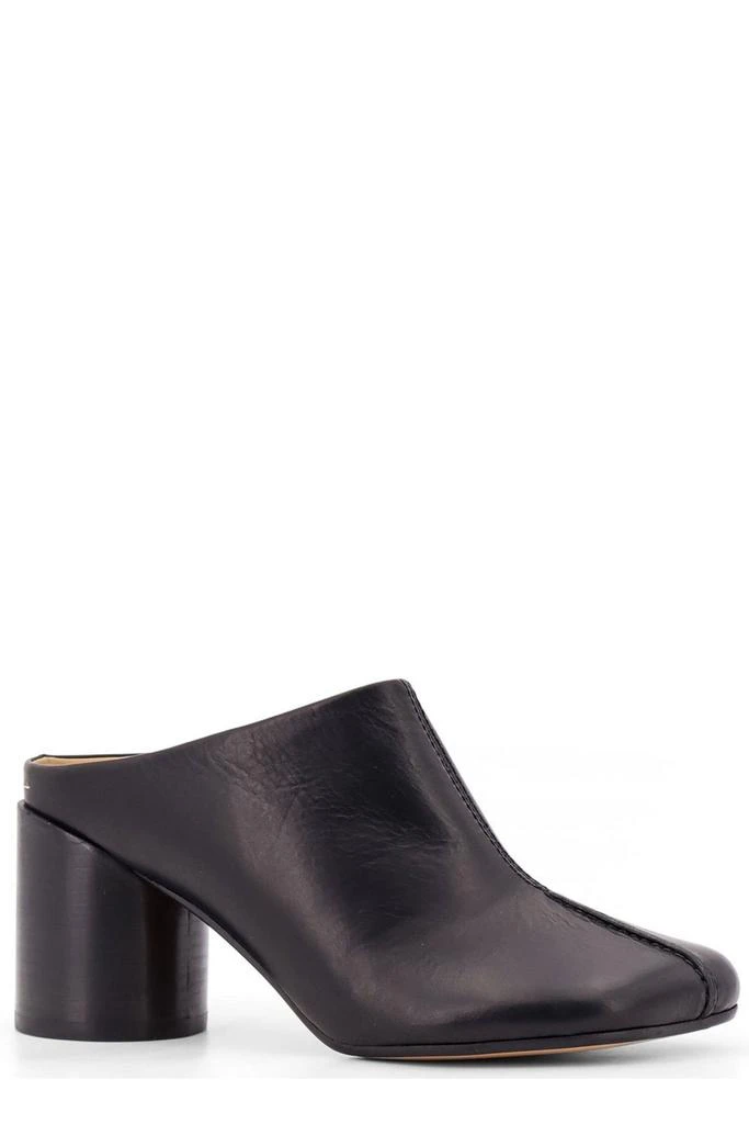 MM6 MM6 Maison Margiela Asymmetric Toe Slip-On Mules 2