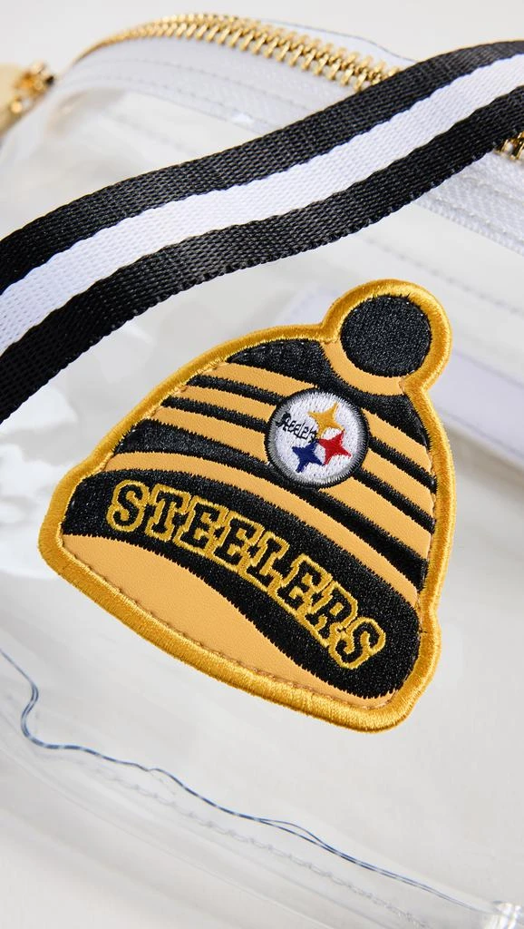 Stoney Clover Lane Pittsburgh Steelers Clear Fanny Pack 4
