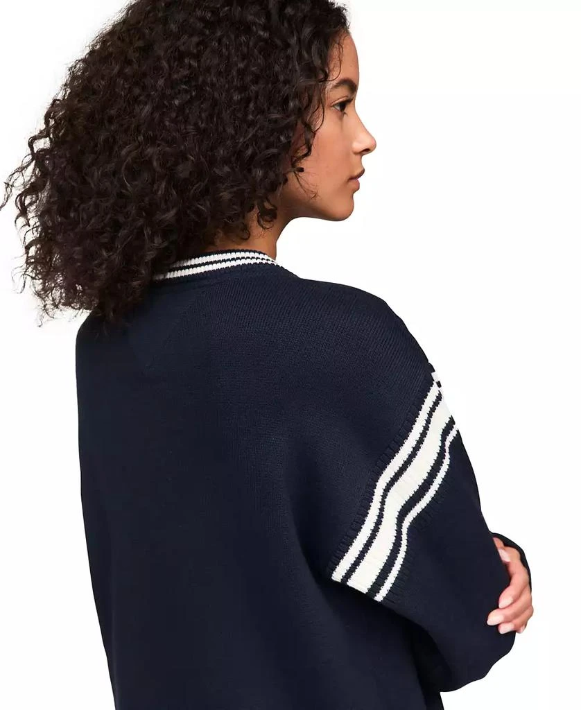 Tommy Jeans Women's Cotton Varsity Sweater Dress 2