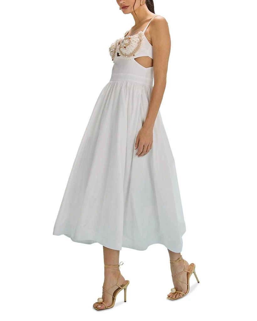 shell embroidered dress Shell Grotto Dress XL