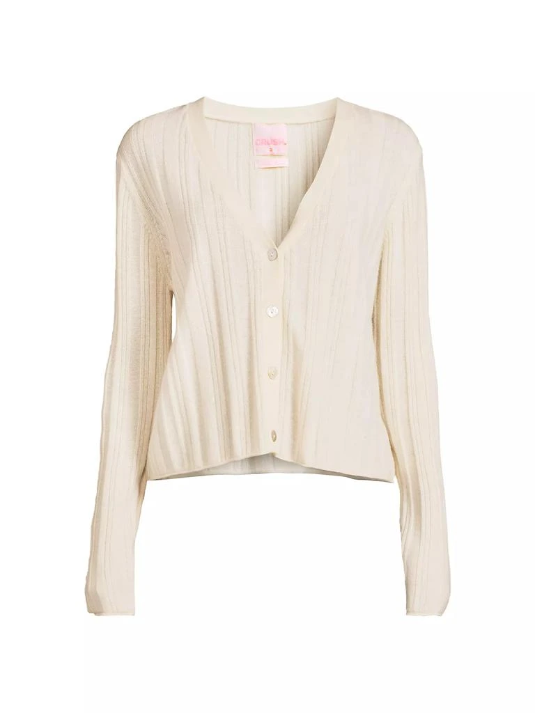 CRUSH CASHMERE Montana Cashmere Cardigan 1