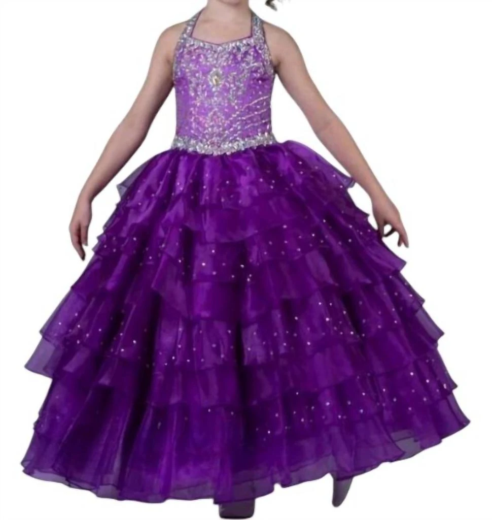 Little Rosie Little Rosie - Girl
s Long Pageant Dress