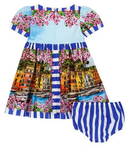 Dolce & Gabbana Baby Portofino dress and bloomers set 3