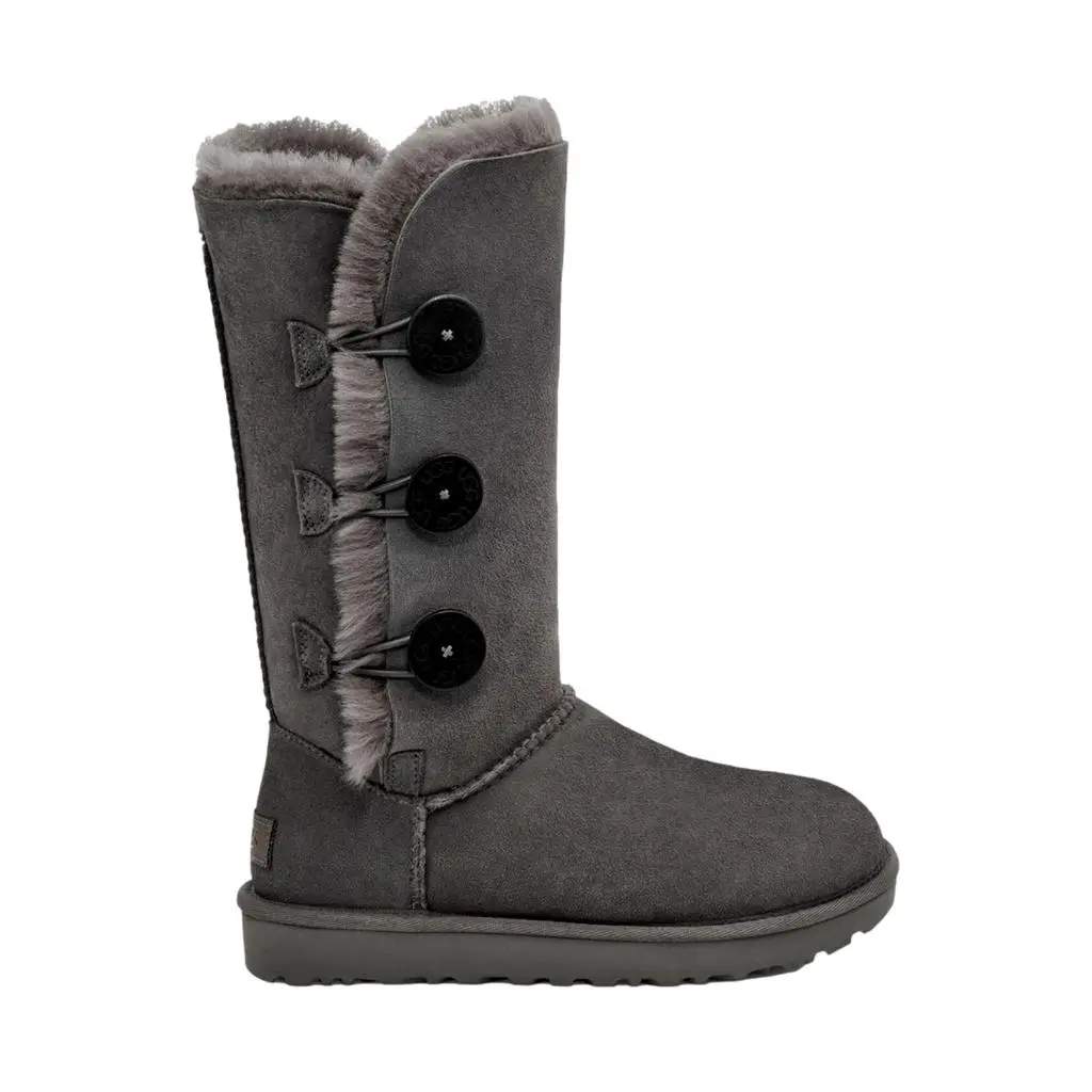 UGG Bailey Button Triplet II Grey  1016227-GREY Women's