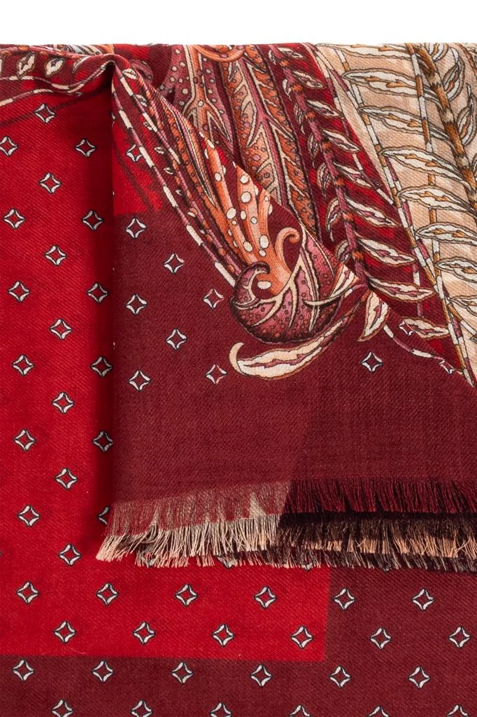 Salvatore Ferragamo Cashmere scarf with print 4