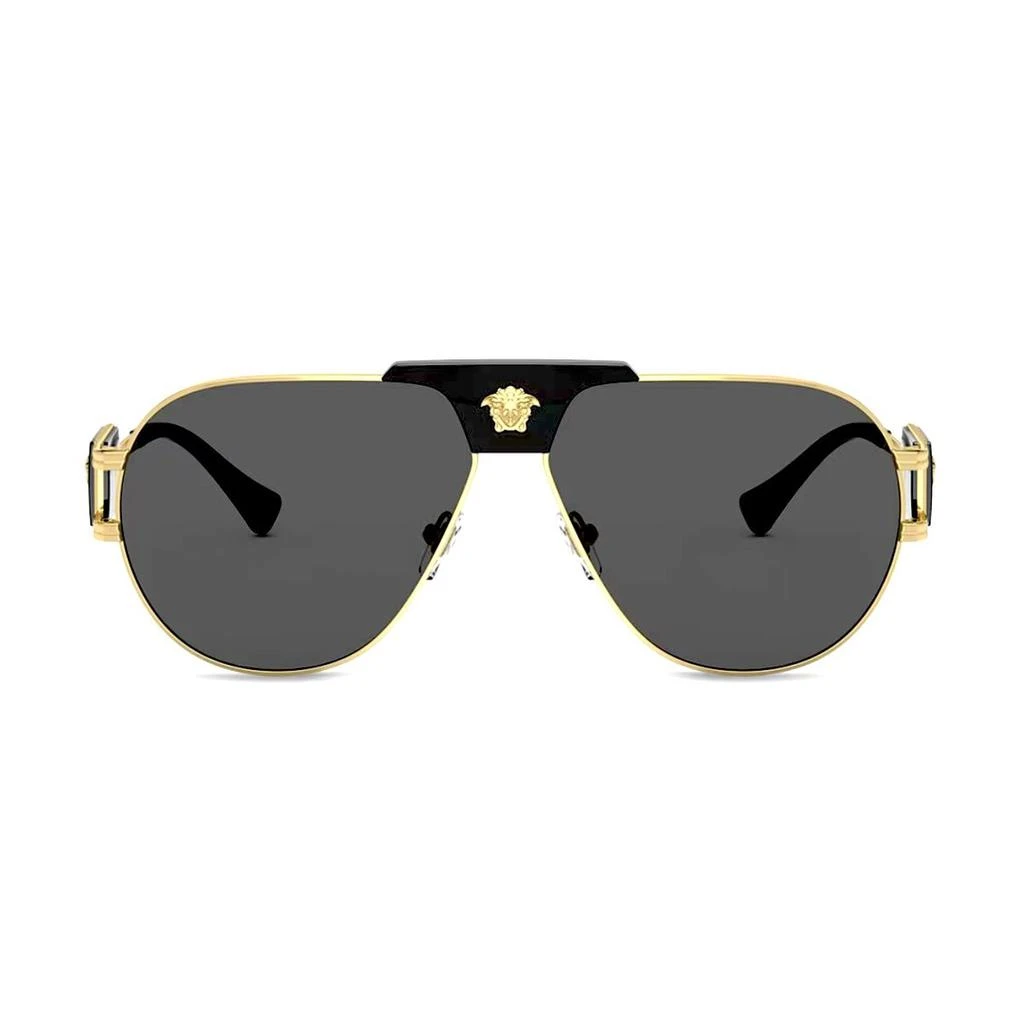 Versace Eyewear Versace Eyewear Aviator Frame Sunglasses 1