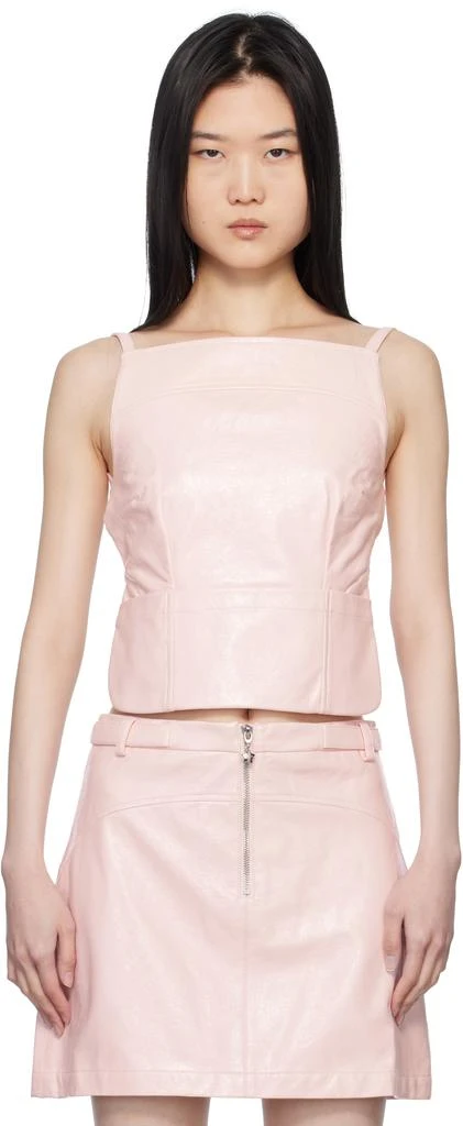 Sandy Liang Pink Kiki Top 1