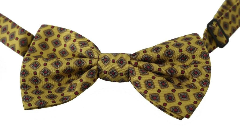 Dolce 
Gabbana Pattern Silk Adjustable Neck Men
s Tie