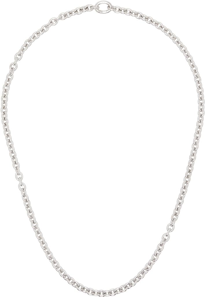 アクセサリー TOM WOOD silver curb necklace M Curb Chain M - Tom Wood Project Official Online Store