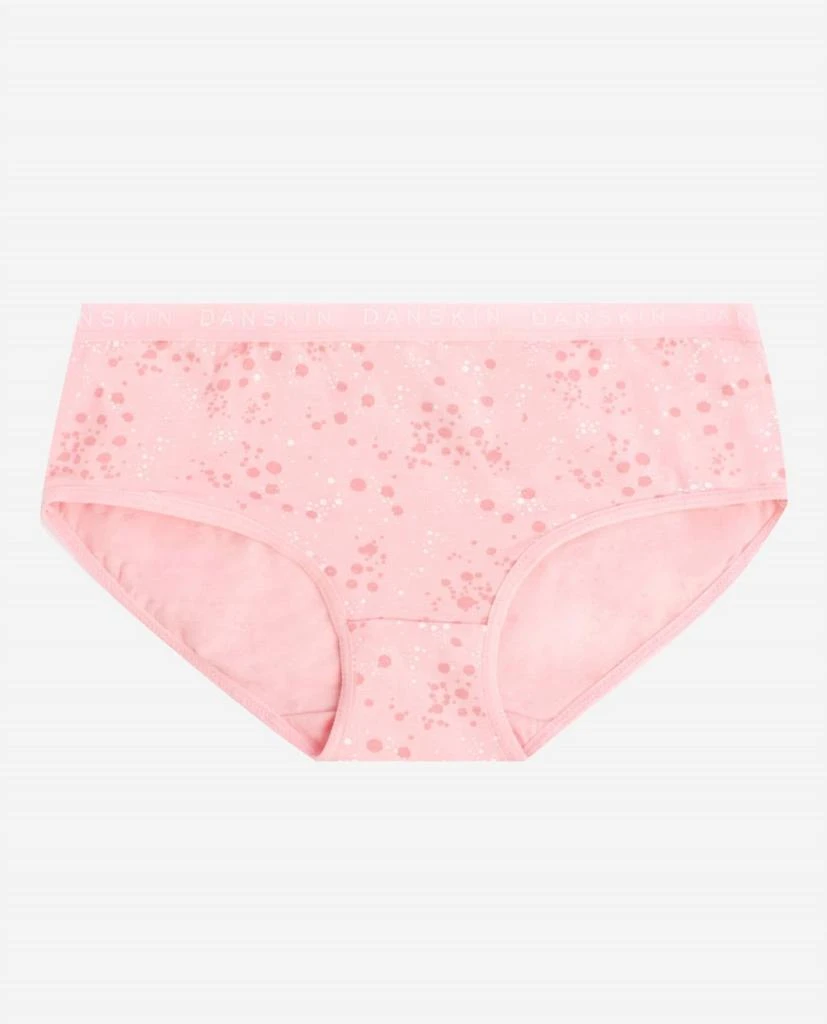 Danskin Danskin - Girls 5-pack Printed Cotton Spandex Bikini Underwear 2