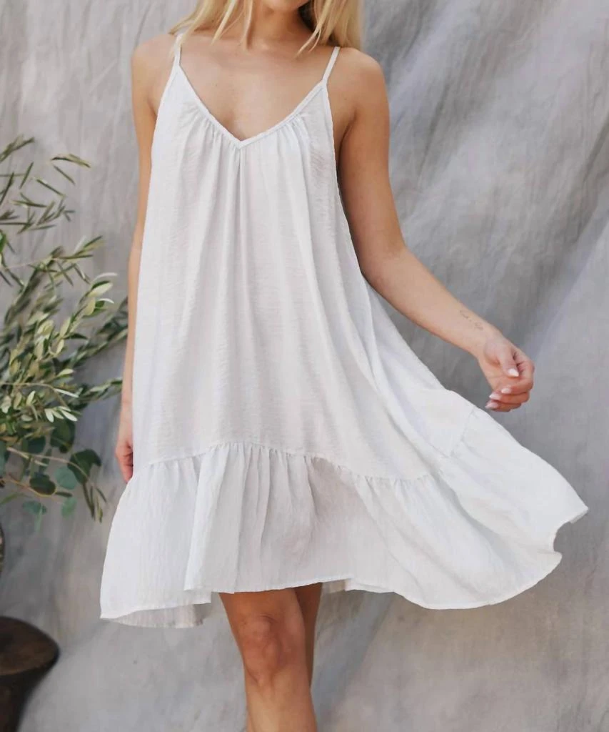 9seed 9Seed - St Tropez Ruffle Mini Dress 1