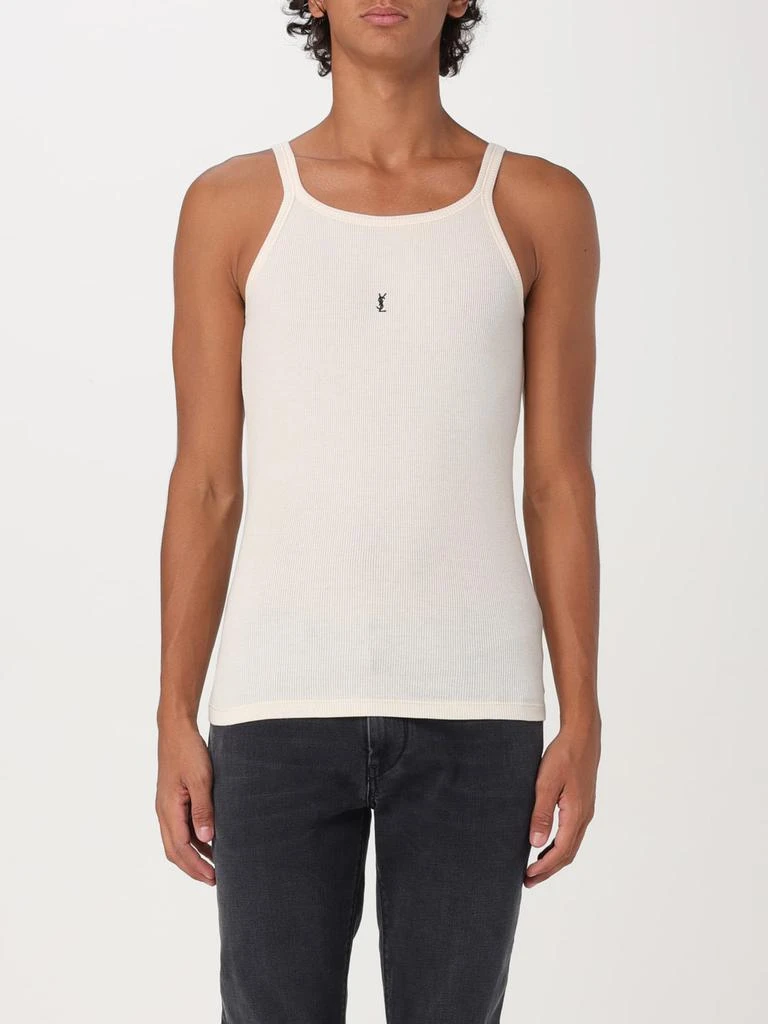 Yves Saint Laurent Saint Laurent tank top with mini YSL logo 1