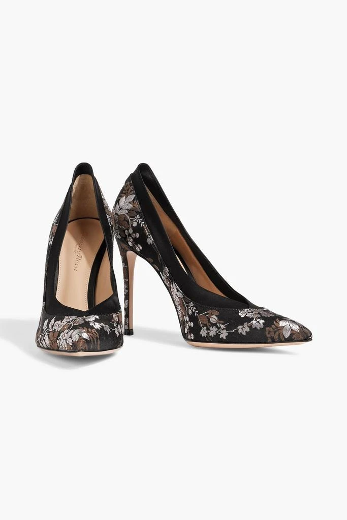Gianvito Rossi Kimono brocade pumps 2