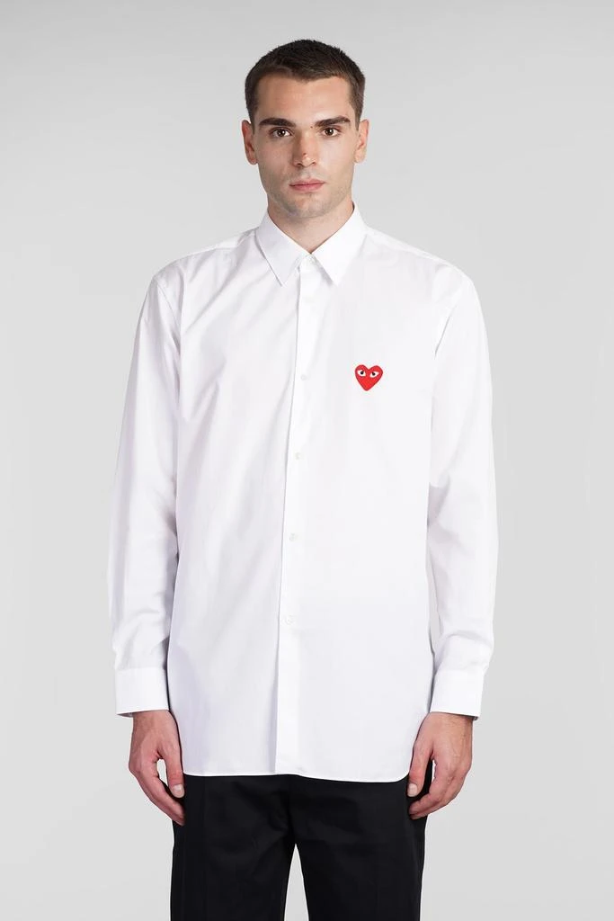 Comme des Garcons Shirt In White Cotton 1