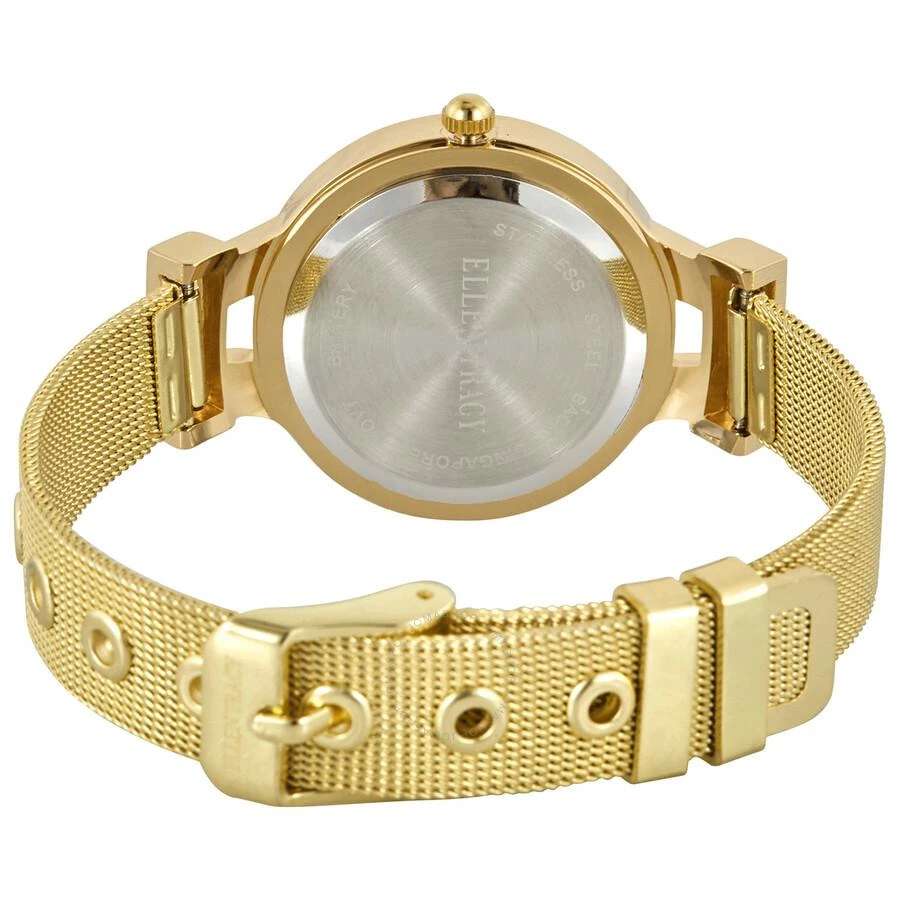 Ellen Tracy Quartz Crystal Gold Dial Ladies Watch ET5232GD 3