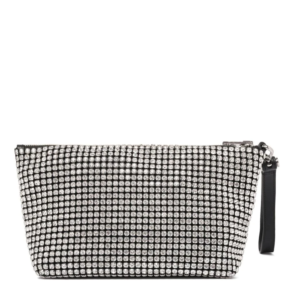 Alexander Wang Alexander Wang Embellished Zip Detailed Clutch Bag 2