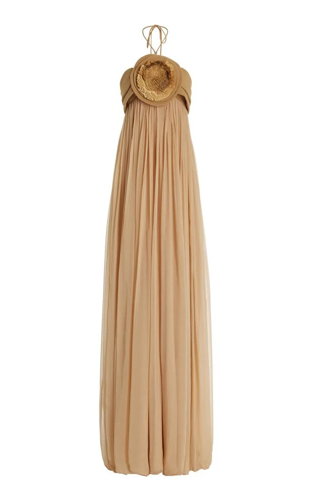 Alexis Alexis - Mallorie Chiffon Halter Maxi Dress - Neutral - S - Moda Operandi - Dresses & Skirts - BeyondStyle Alexis Alexis - Mallorie Chiffon Halter Maxi Dress - Neutral - S - Moda Operandi - Dresses & Skirts - BeyondStyle