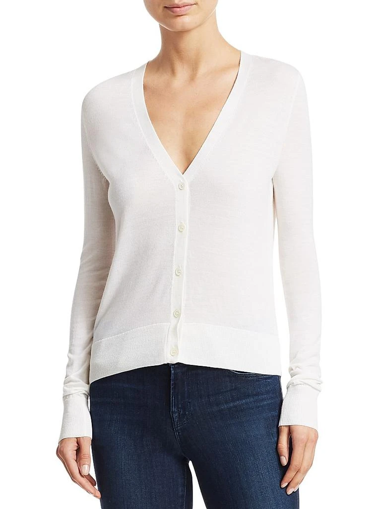 Theory Wool-Blend Knit Cardigan 3