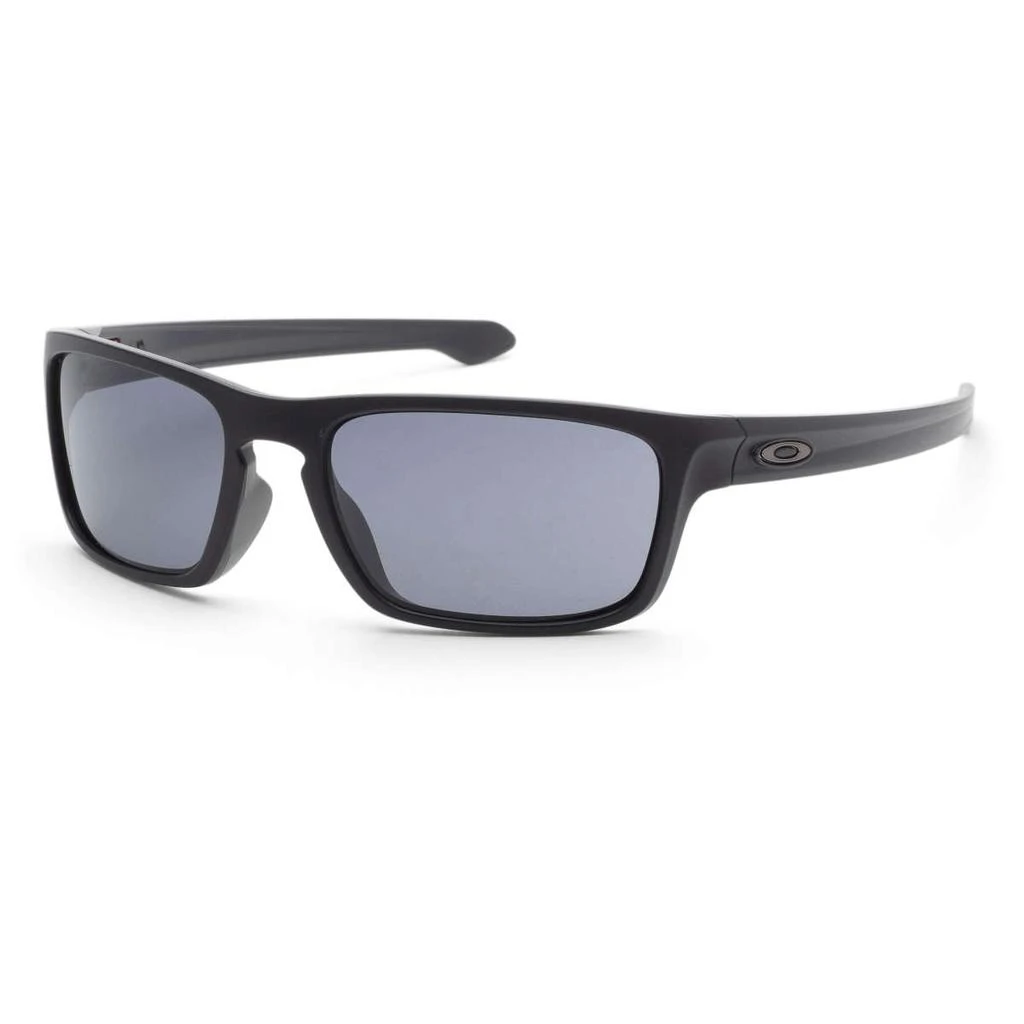Oakley Silver Stealth Men's Black Rectangular Sunglasses Ashford