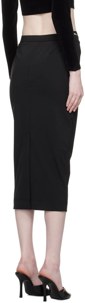 Alexander Wang Black G-String Maxi Skirt 3