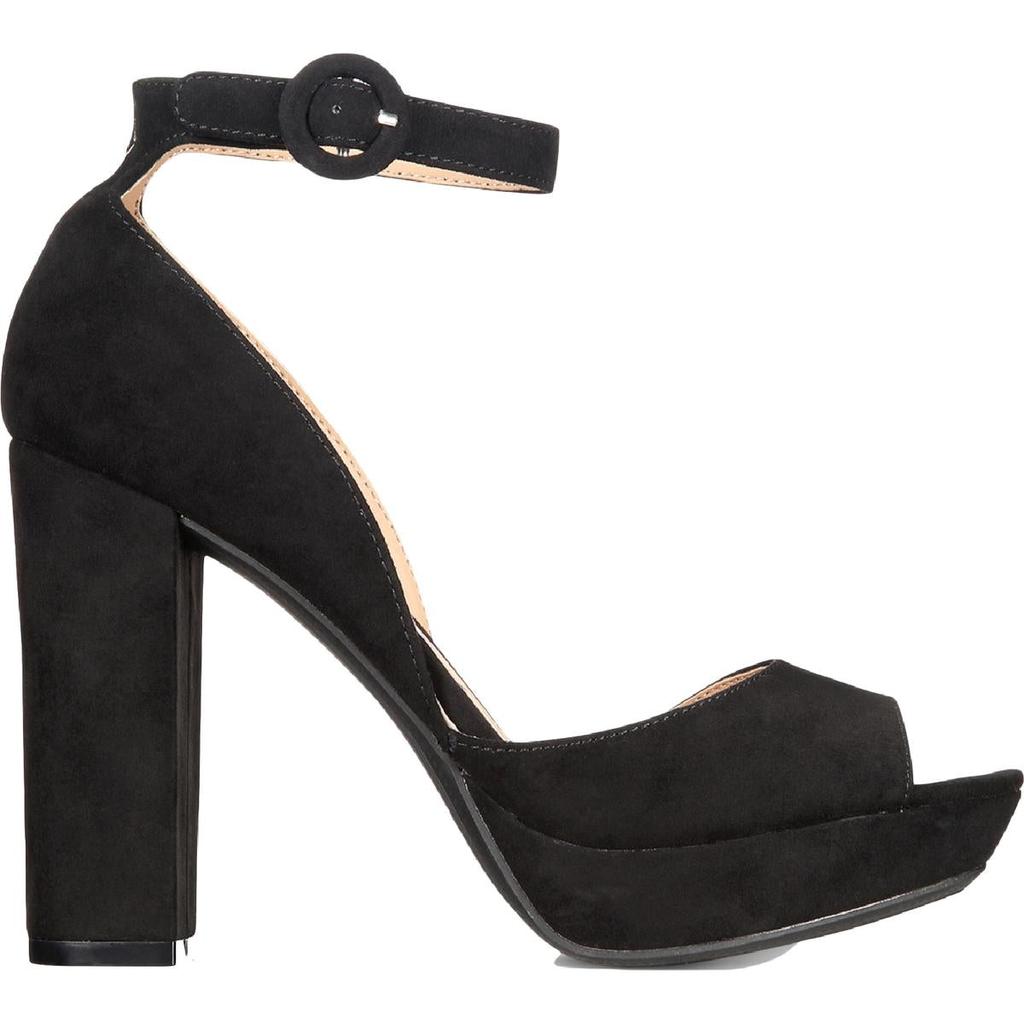American Rag Areeta Womens Ankle Strap Block Heel D'Orsay Heels