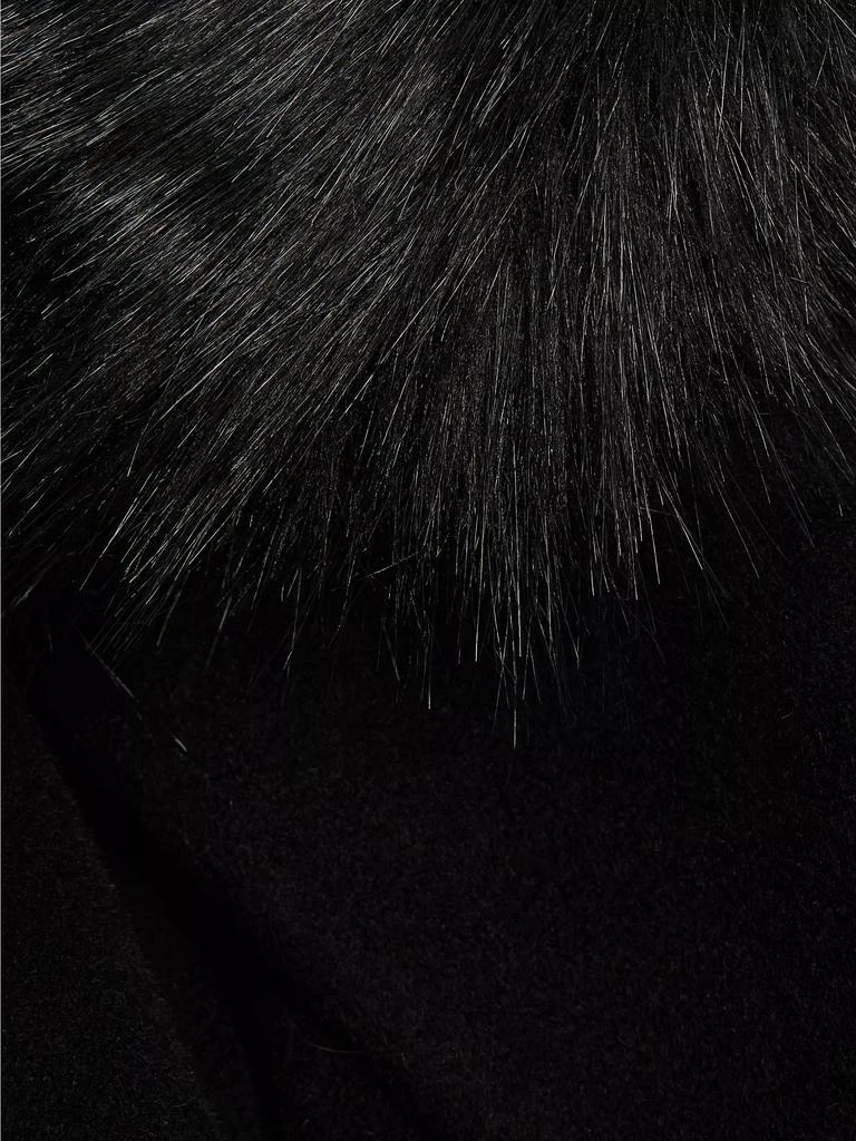 Mercer Collective Madison Fur Collar Maxi Wool Coat 8