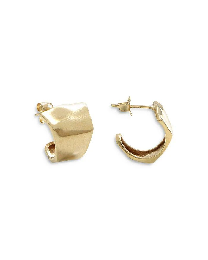 Bloomingdale
s Fine Collection 14K Yellow Gold Wave Hoop Earrings