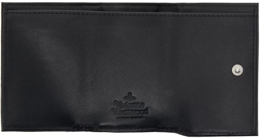 Vivienne Westwood Black Crocodile Envelope Billfold Wallet 3