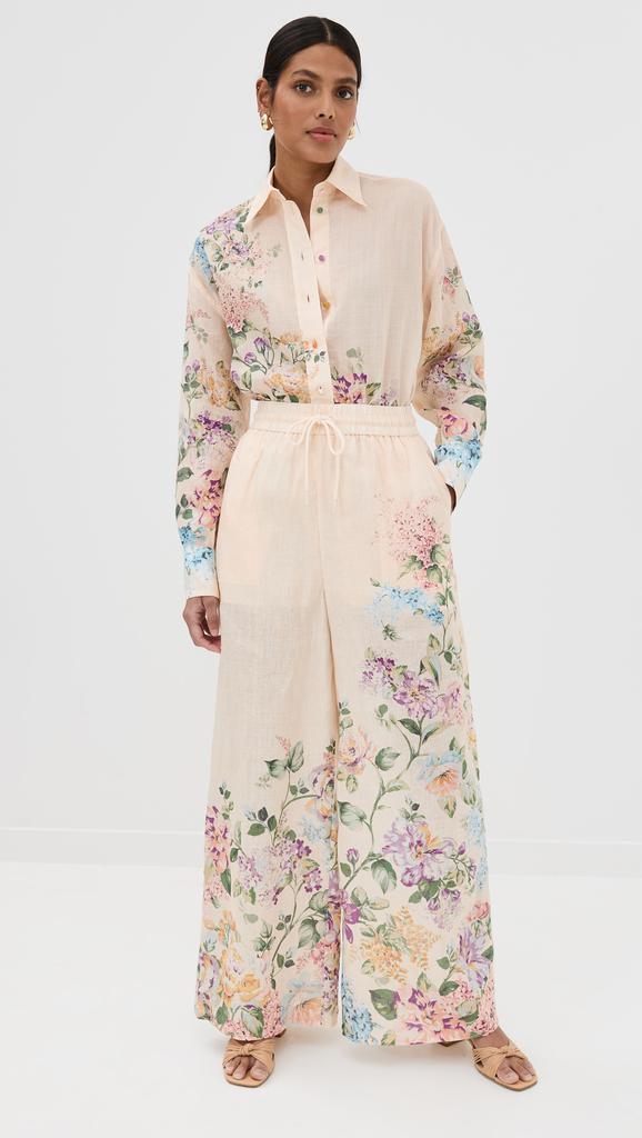 Zimmermann Halliday Relaxed Pants - Leggings - Free Shipping