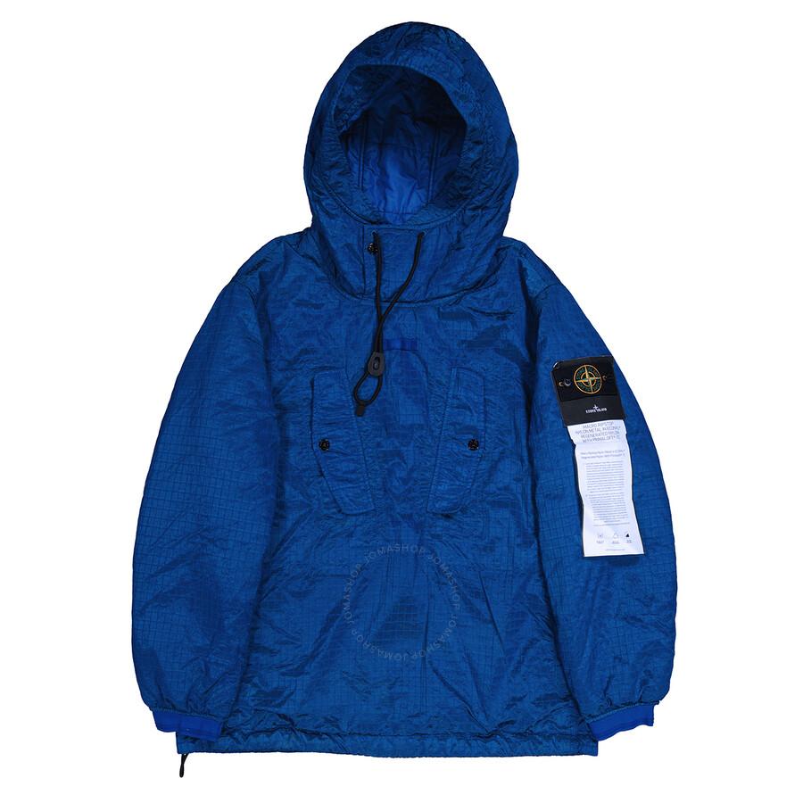 Stone Island Bright Blue Macro Ripstop Nylon Jacket