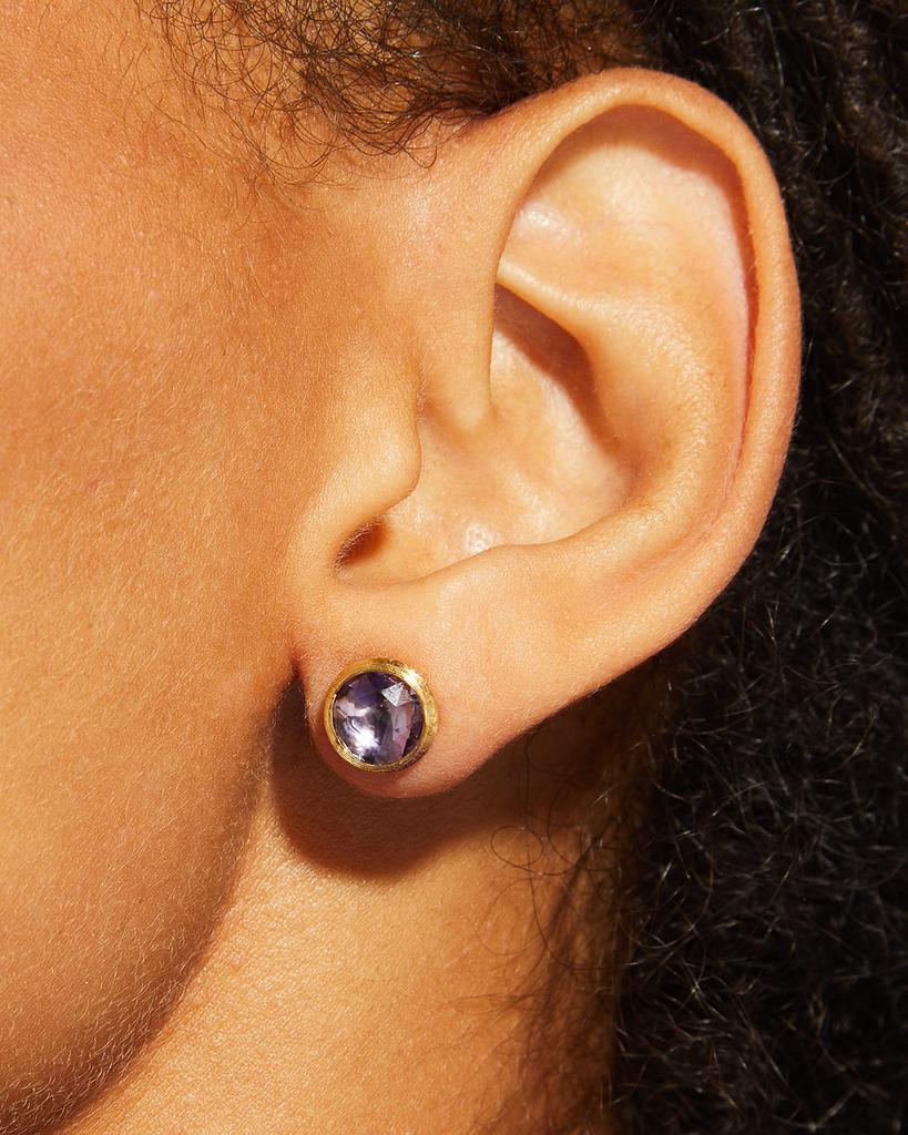 Marco Bicego Jaipur 18K Amethyst Stud Earrings